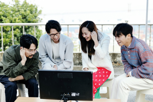 ▲'오마이웨딩' 유병재, 봉태규, 유진, 유세윤(사진제공=SBS)