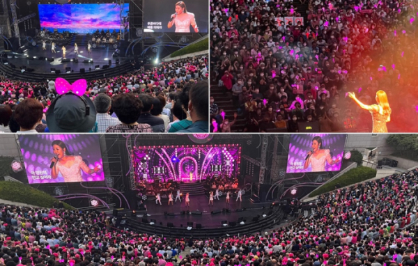 ▲송가인 전주 콘서트(사진제공=포켓돌스튜디오)