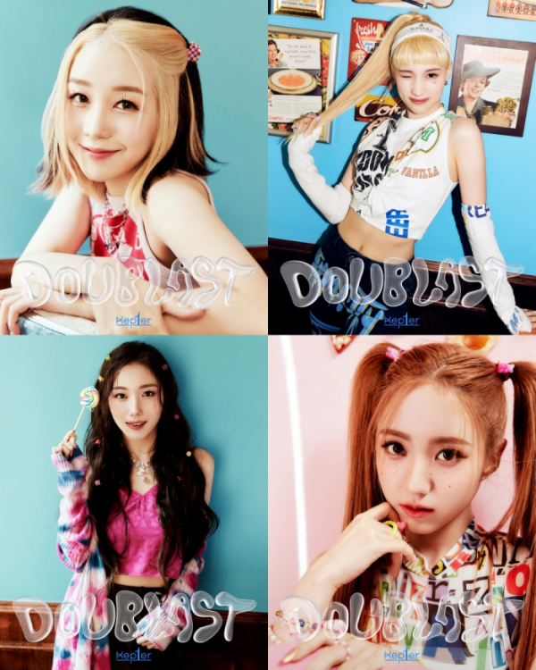 ▲케플러 히카루‧휴닝바히에‧서영은‧강예서(사진 = 웨이크원, 스윙엔터테인먼트 제공)