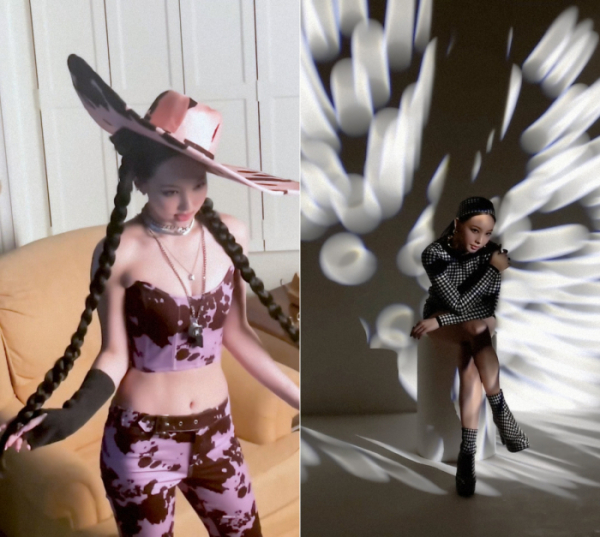 ▲트와이스 나연(사진제공='IM SNIPPET 2 - LOVE COUNTDOWN (Feat. 원슈타인)' 영상 화면 캡처)