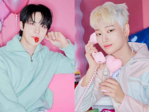 ▲위아이 김동한, 강석화(사진 = 위엔터테인먼트 제공)