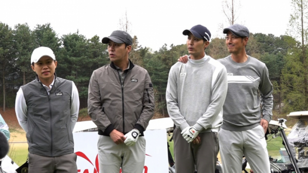 ▲홍석천, 박선영, 서영희, 이규한 '골프왕 시즌3' 골프장서 실력 발휘(사진제공 = TV CHOSUN)