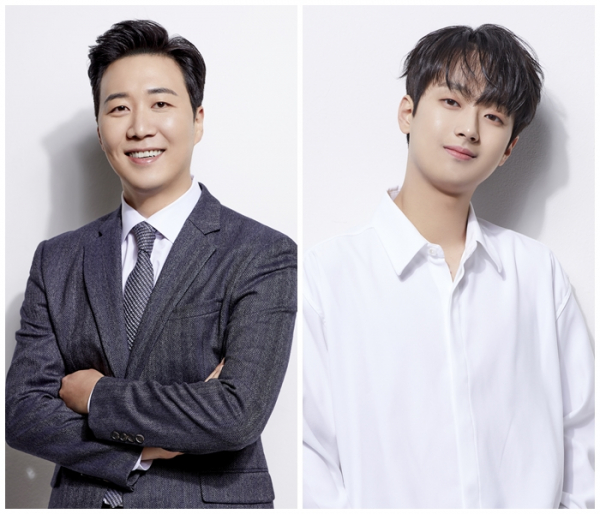 ▲도경완, 이찬원(사진제공=스카이이앤엠)