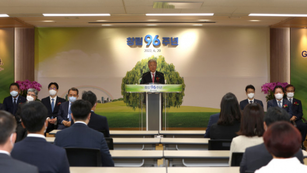 ▲﻿국내 대표적인 장수 제약기업 ㈜유한양행이 올해 6월20일 뜻 깊은 창립 96주년을 맞이했다. (사진제공=유한양행)