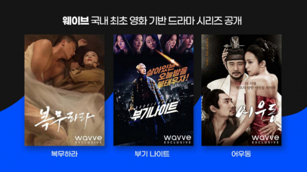 ▲상업영화 드라마 시리즈 버전(사진제공=웨이브)