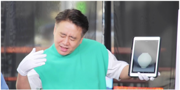 ▲'달항아리' 설명하는 이광기(사진제공=KBS)