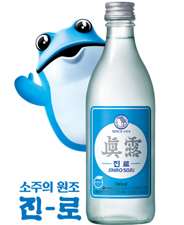 ▲진로 소주(사진제공=하이트진로)