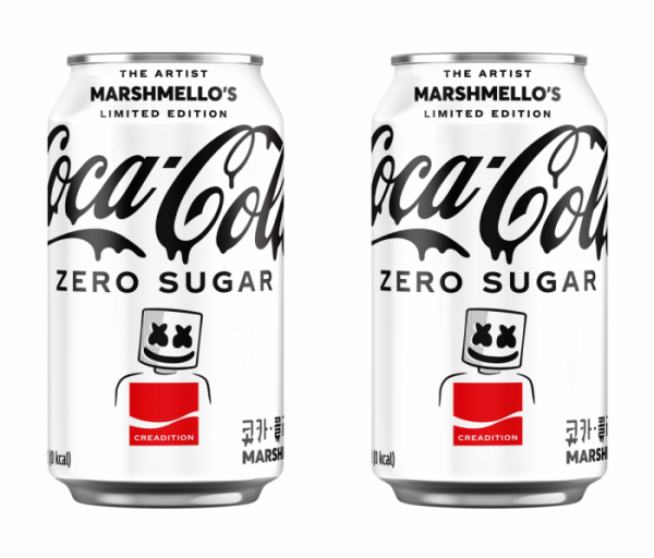 ▲'코카-콜라 제로 MARSHMELLO(마시멜로)' 한정판(사진제공=코카-콜라사)
