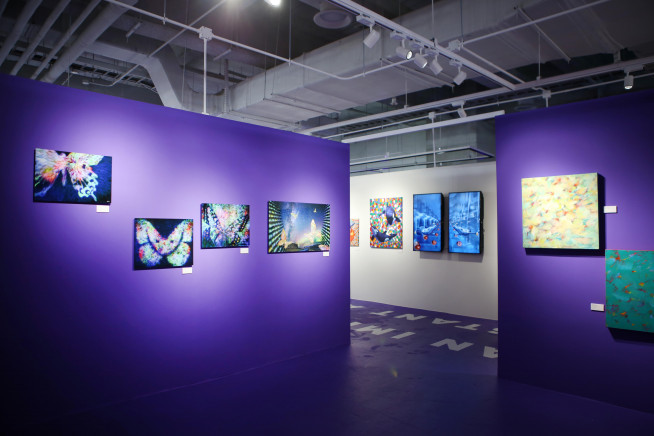 ▲AK&홍대 헤이!NFT 내부 모습(사진제공=AK플라자)