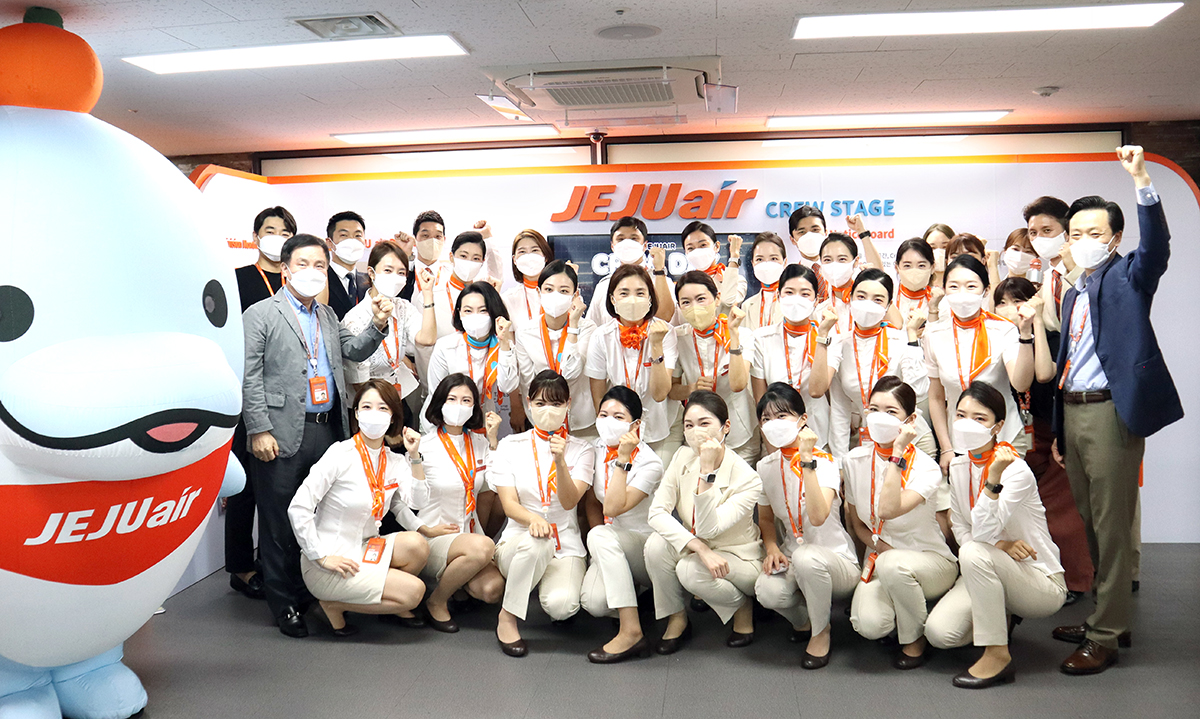 ▲제주항공 임직원 여름 간식 제공 및 크루데이 행사 (사진제공=제주항공)