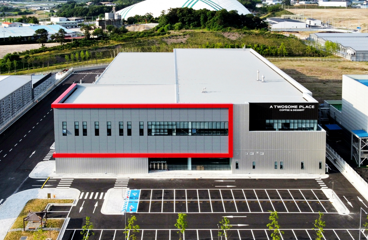 ▲투썸 어썸 페어링 플랜트 전경.  (사진제공=투썸플레이스)