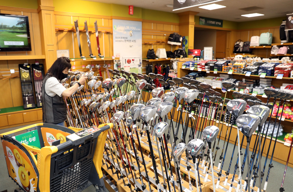 ▲이마트 성수점 골프매장. (이마트)