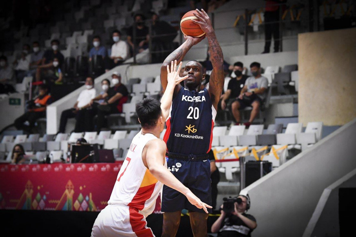 ▲라건아의 경기 모습(대한민국농구협회 제공)