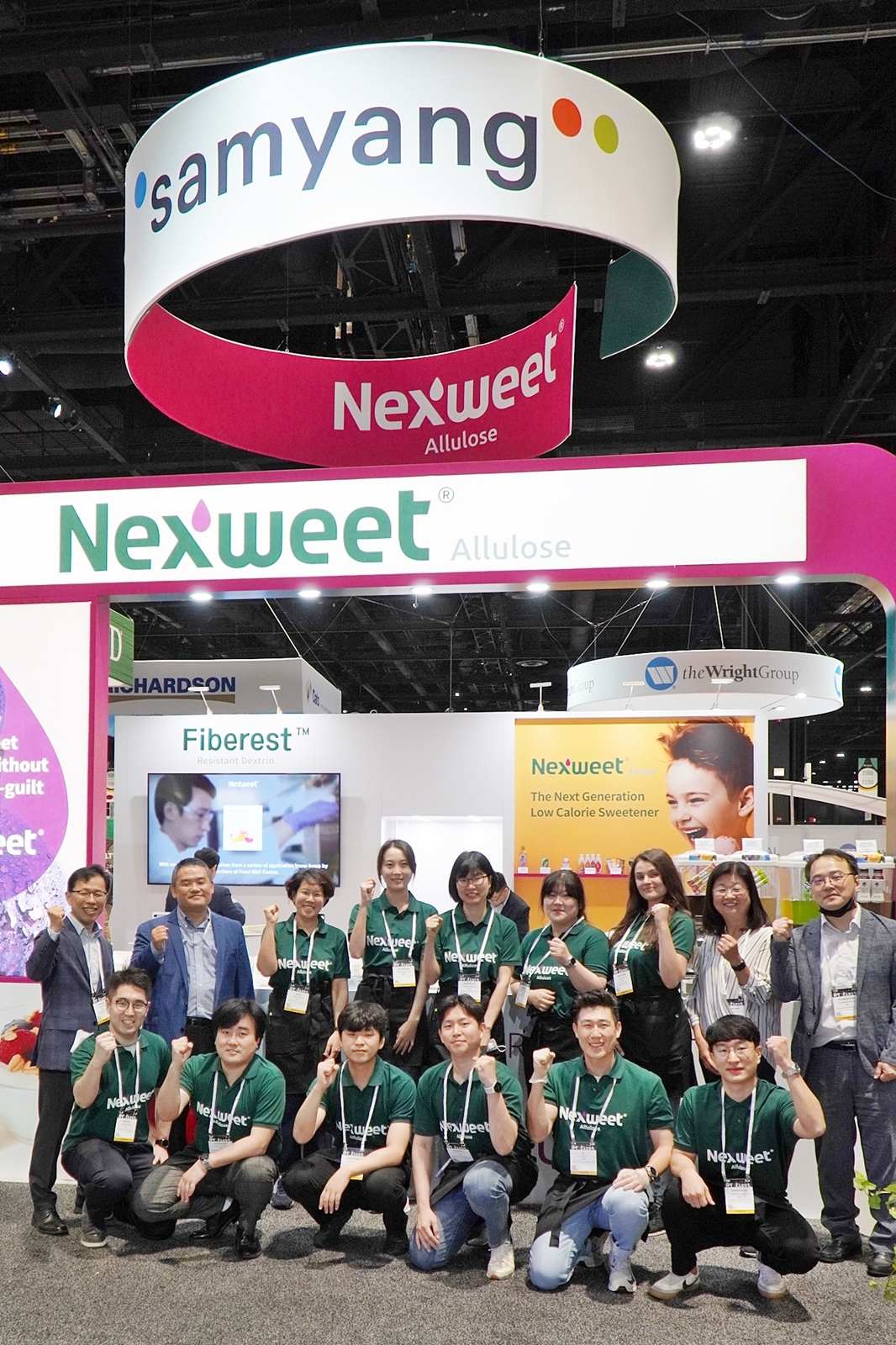 ▲삼양사는 11~13일(현지시간) 미국 시카고에서 열린 국제식품기술박람회 IFT 2022에 참가했다. (사진제공=삼양사)