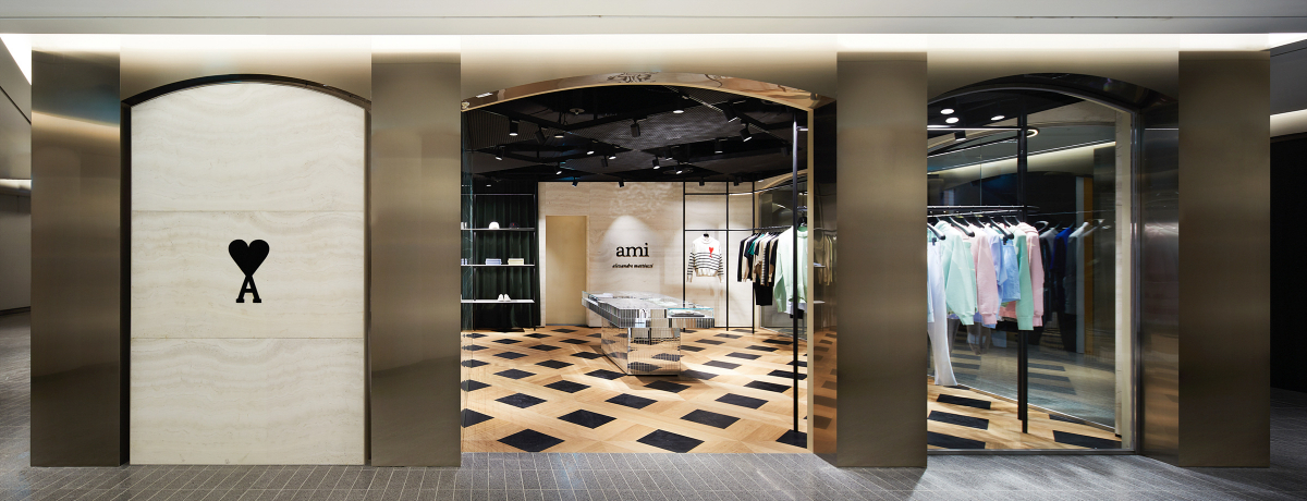 ▲아미 롯데백화점 본점 매장. (사진제공=삼성물산)