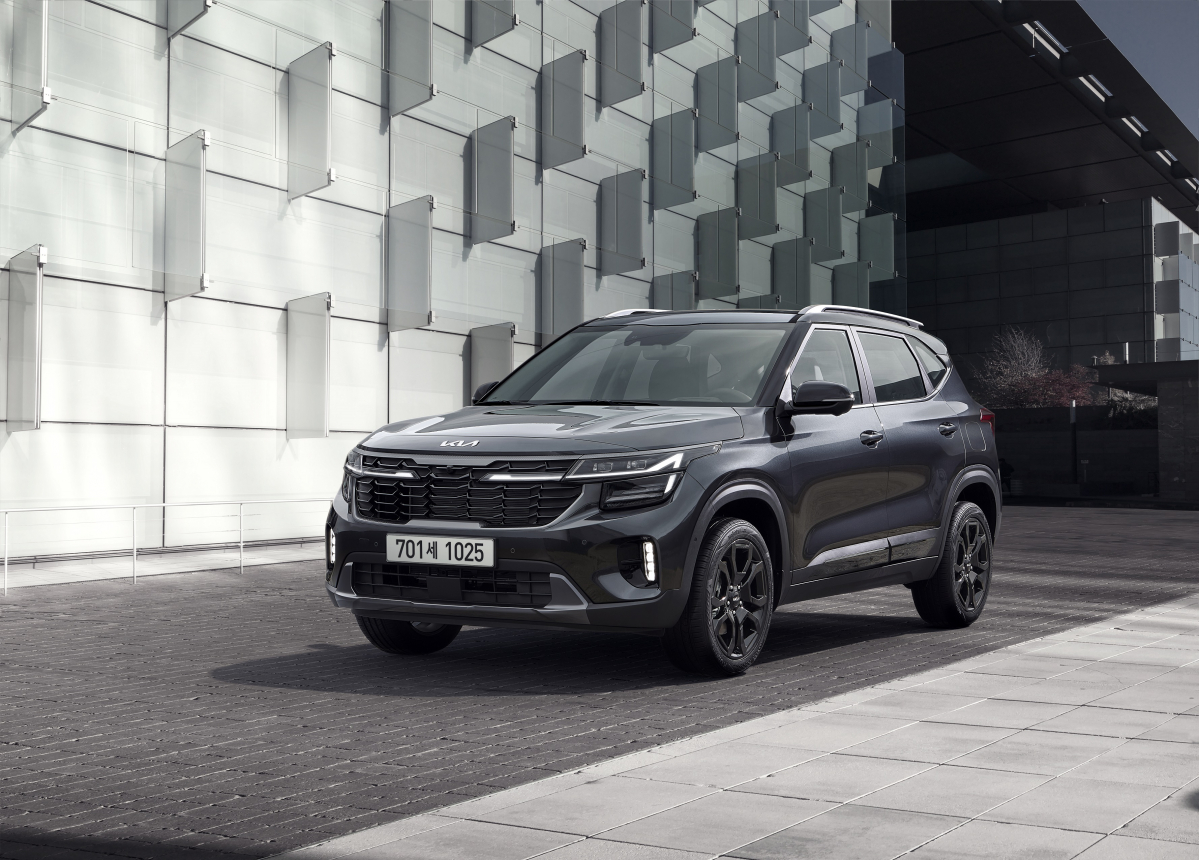 ▲'더 뉴 셀토스' 외관 디자인. (사진제공=기아)