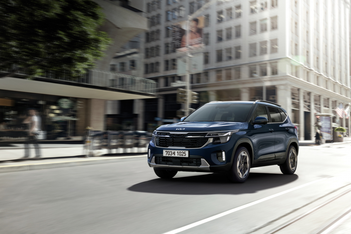 ▲기아는 도시적인 스타일과 우수한 상품성을 갖춘 국내 대표 소형 스포츠유틸리티차량(SUV) '더 뉴 셀토스'를 출시하고 22일부터 본격적으로 판매한다고 밝혔다. (사진제공=기아)