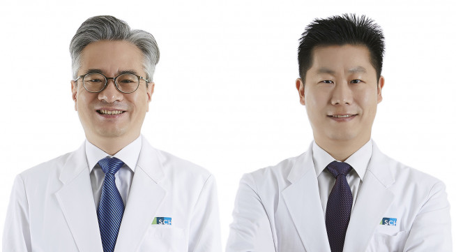 ▲순천향대 부천병원 마취통증의학과 김상현(왼쪽)·정양훈 교수