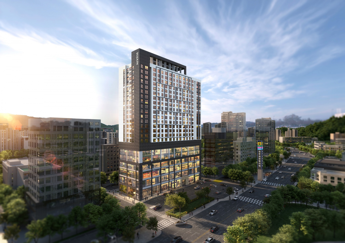 ▲과천청사역 한양수자인 반조감도 (자료제공=한양)