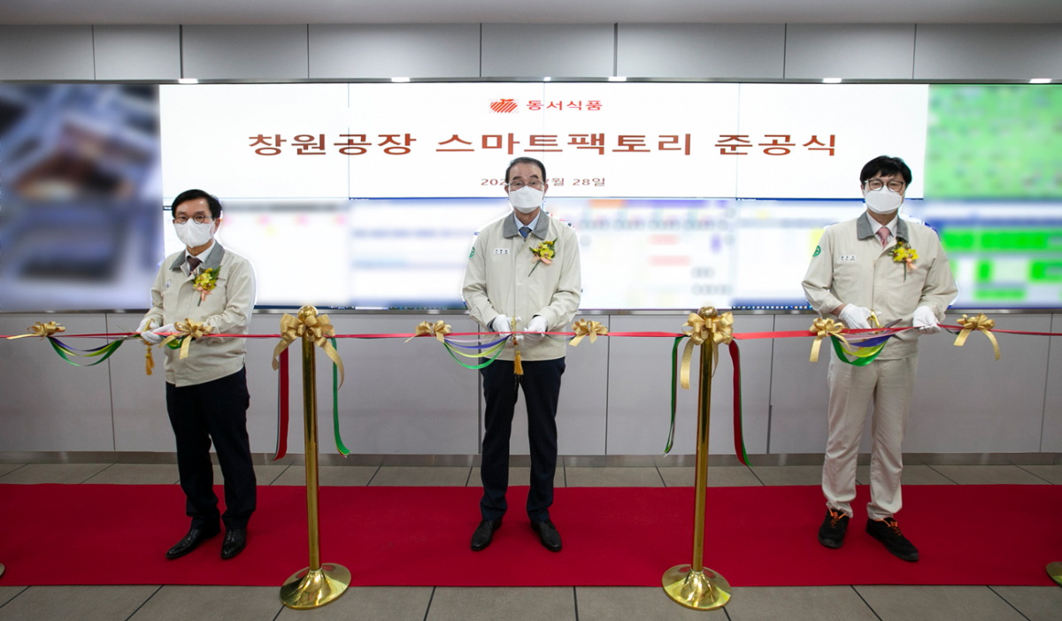 ▲동서식품은 자사 커피 제조 공장인 경상남도 창원 공장에 스마트팩토리를 본격 가동한다.  (사진제공=동서식품)