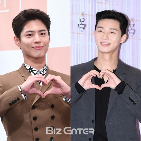 ▲박보검(왼쪽), 박서준(비즈엔터DB)