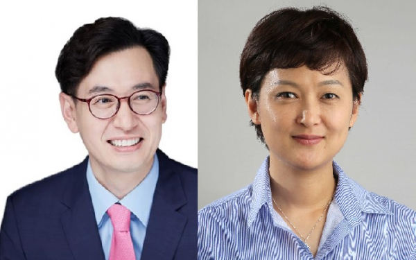 ▲손영택 국무총리비서실 민정실장(왼쪽), 김수혜 국무총리비서실 공보실장