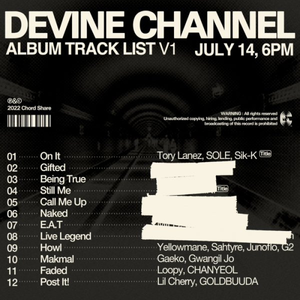 ▲디바인채널(사진 = 코드쉐어 제공)