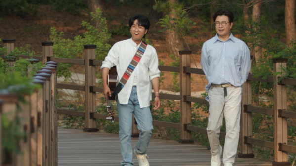 ▲‘바람의 남자들’ 박창근, 김성주(사진제공 = TV CHOSUN)