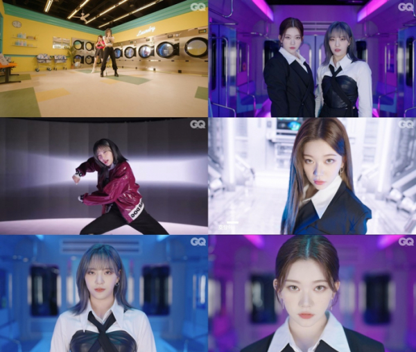 ▲빌리 츠키, 문수아(사진 = GQ KOREA 유튜브 영상 캡처 제공)