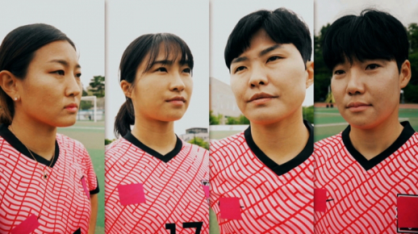 ▲'뭉쳐야 찬다' 여자축구 국가대표 특집(사진제공=JTBC)