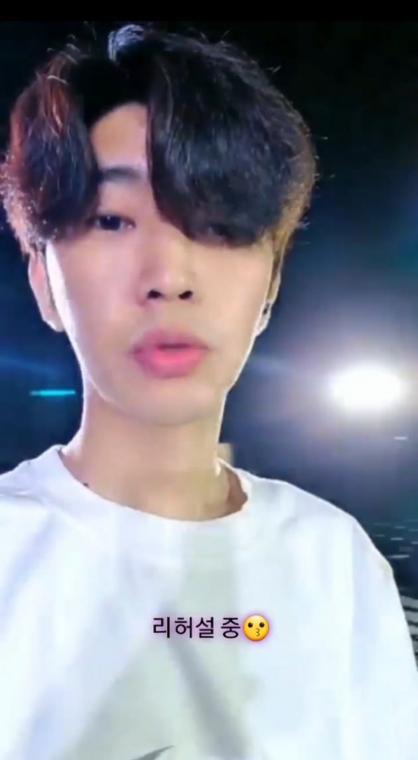 ▲임영웅 리허설 공개(사진=임영웅 인스타그램)