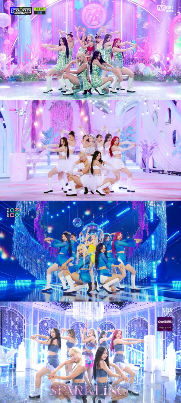 ▲청하(사진제공=각 방송사)