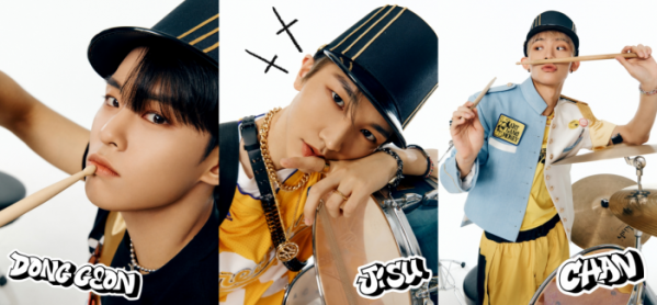 ▲티오원 동건∙찬∙지수(사진 = 웨이크원 제공)