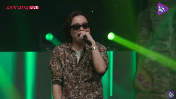 ▲‘LIVE ON’ 지조(사진 = 아리랑TV )