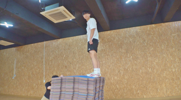 ▲'순간포착 세상에 이런 일이' 점프 달인(사진제공=SBS )