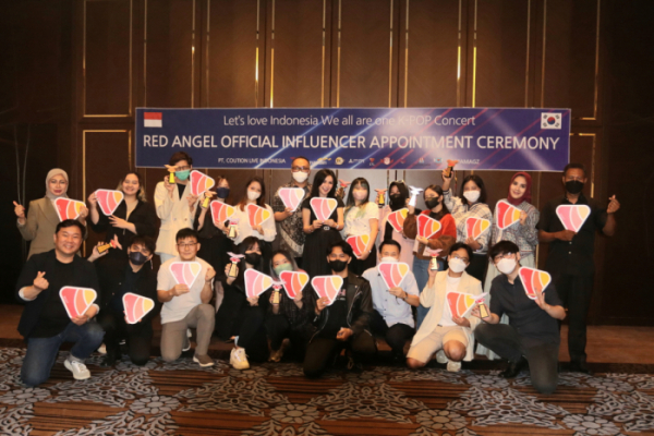 ▲‘인도네시아 K-POP 홍보대사’(사진제공=대한민국 응원단 레드엔젤)
