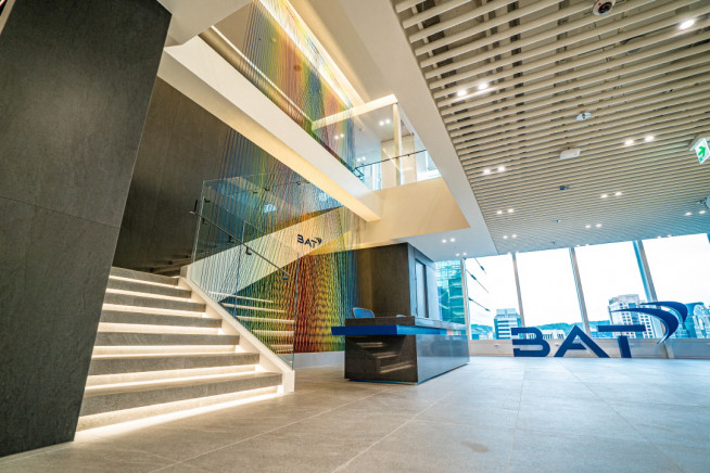 ▲BAT로스만스의 신사옥 내부 전경(사진제공=BAT 로스만스)