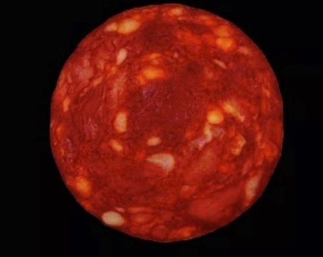 ▲에티엔 클렝 박사가 별이라며 올린 소시지 사진. (출처=트위터 캡처.)