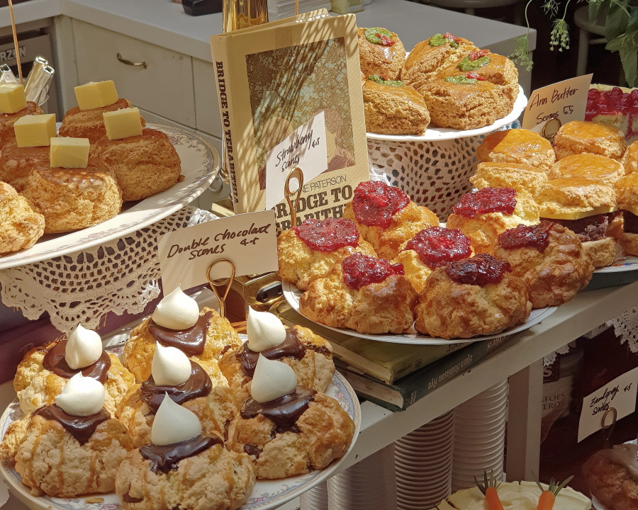 ▲카페 레이어드의 스콘 (신세계백화점)