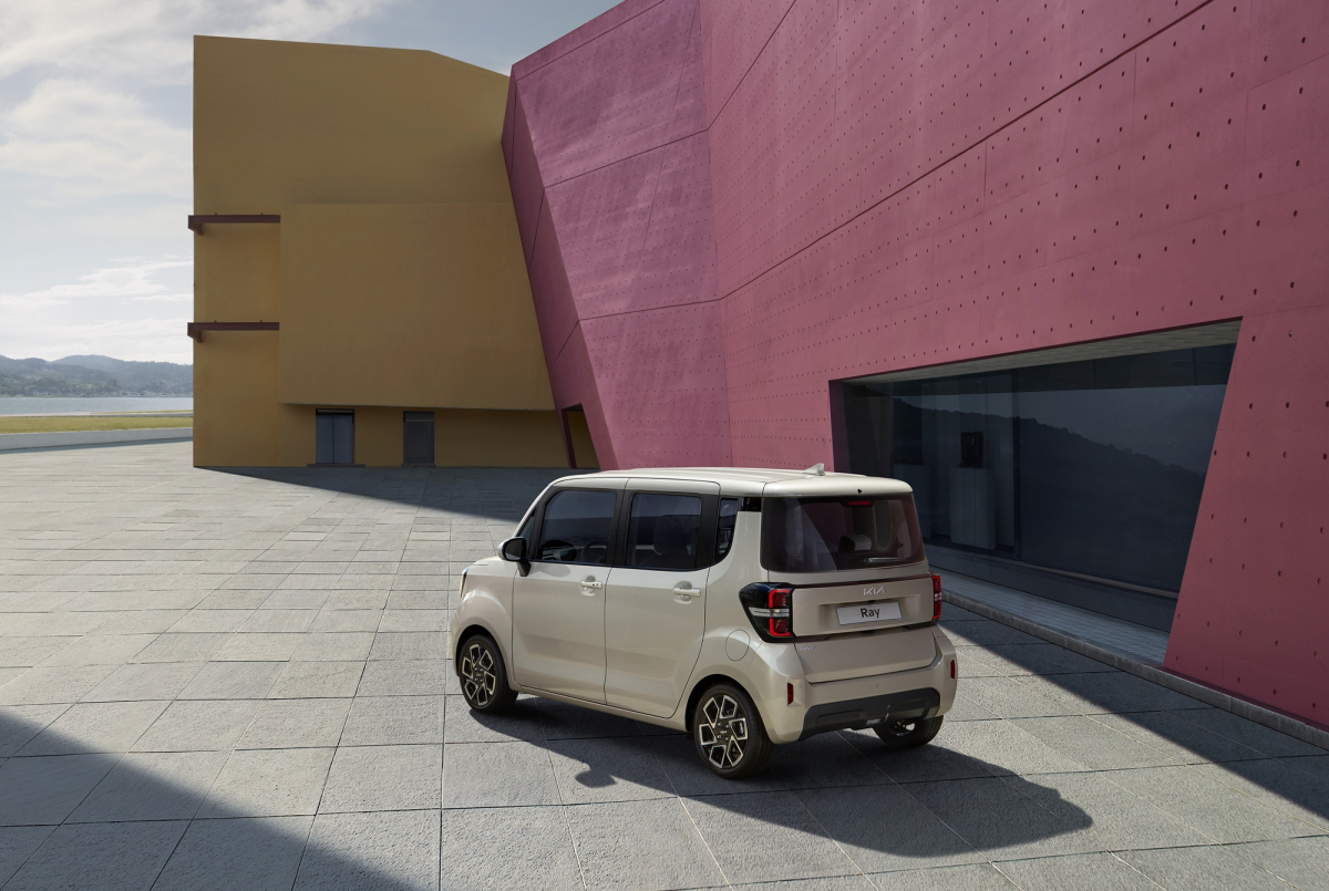 ▲'더 뉴 기아 레이' 후면. (사진제공=기아)