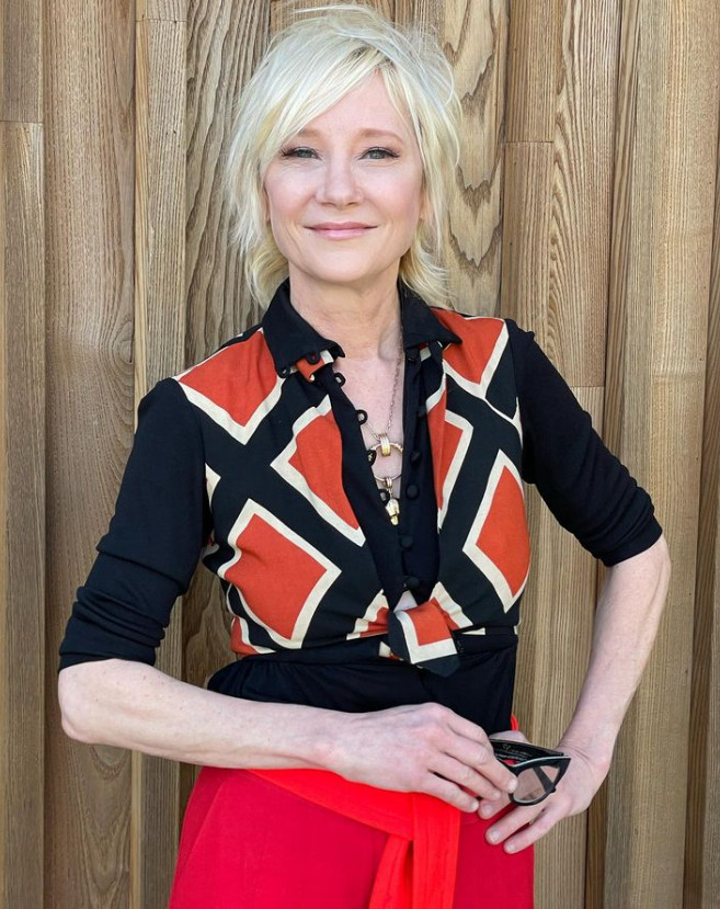 ▲교통사고로 사망한 앤 헤이시. (출처=앤 헤이시SNS)