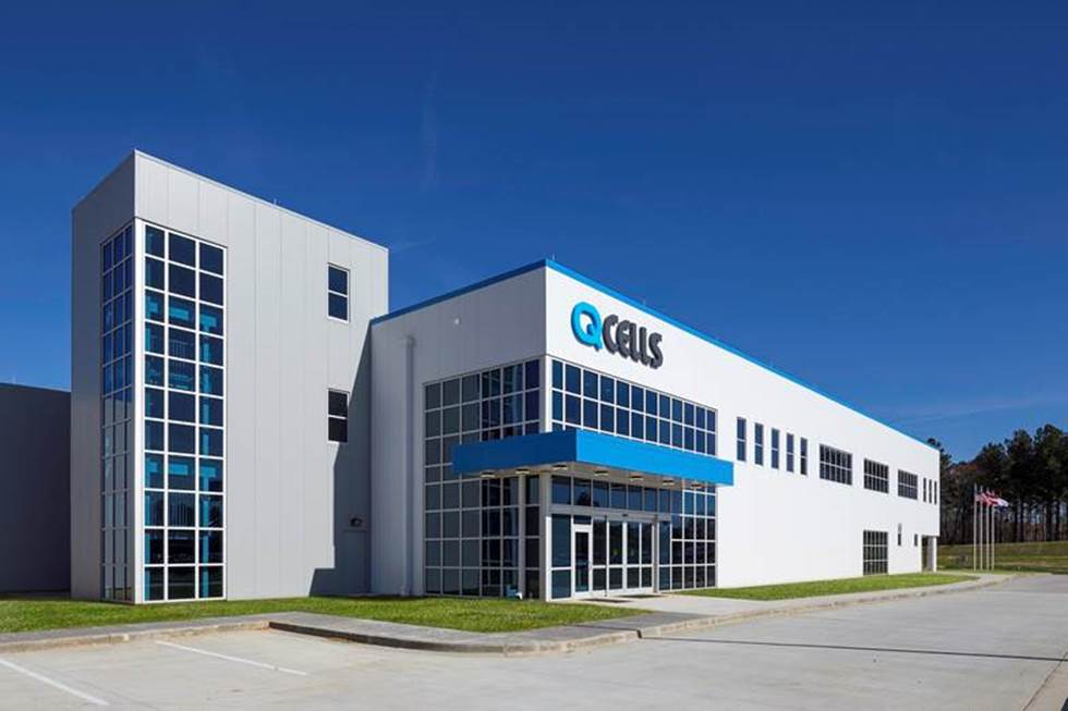 ▲한화큐셀 미국 조지아 공장 (사진제공=한화큐셀)