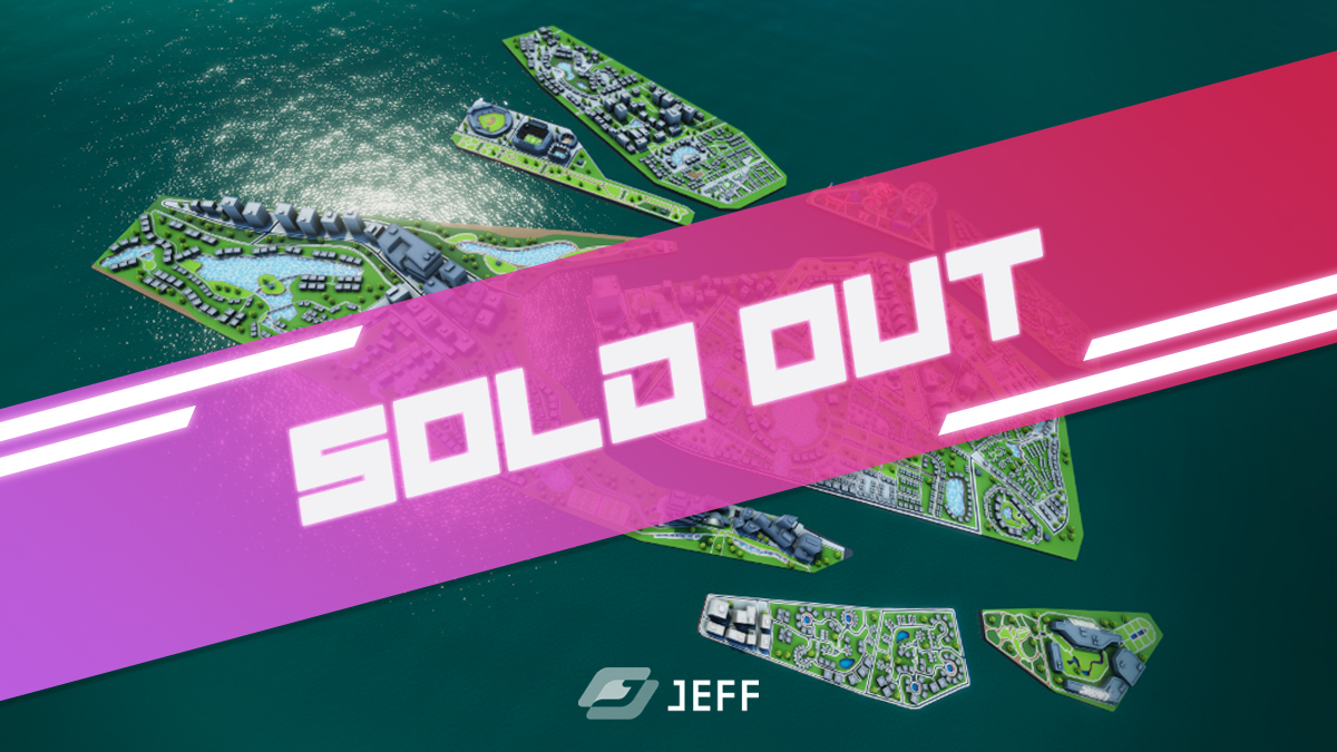 ▲‘제프월드(JEFF WORLD)’를 준비 중인 제프(JEFF)는 24일 저녁 진행한 첫 랜드세일이 완판됐다고 25일 밝혔다. (사진제공=제프)