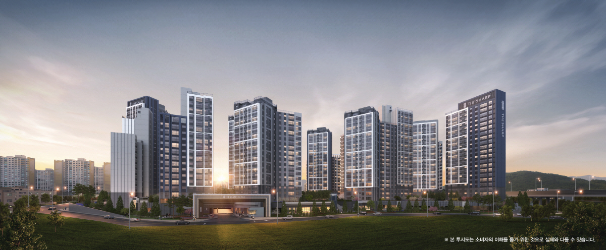 ▲‘더샵 신부센트라’ 투시도.
 (자료제공=포스코건설)