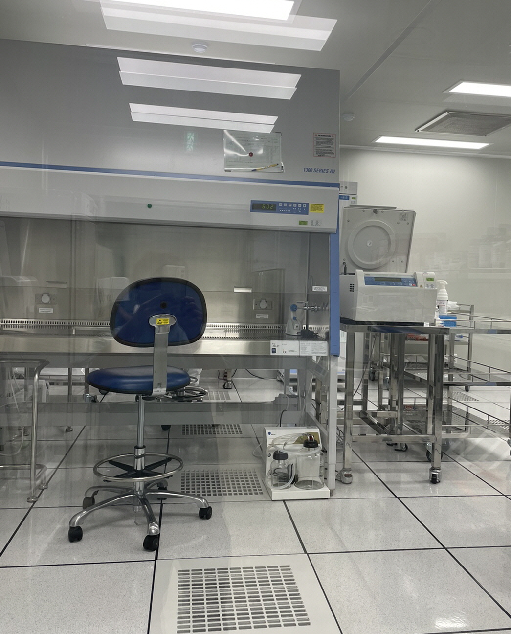 ▲시지바이오 세포처리시설 내부 (사진제공=시지바이오)