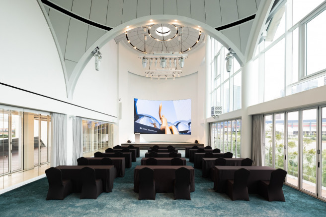 ▲서울드래곤시티 신규 연회장 ‘랑데부’ 내부 모습(사진제공=서울드래곤시티)