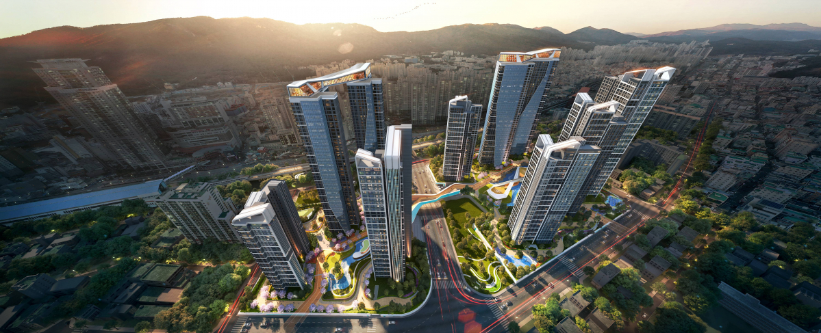 ▲서금사재정비촉진A구역 재개발사업 조감도 (자료제공=롯데건설)