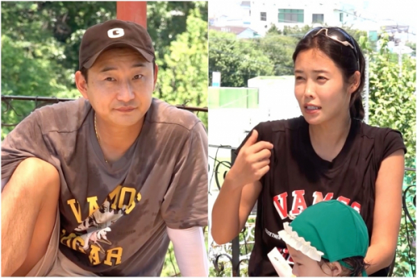 ▲'살림남2' 이천수, 와이프 심하은(사진제공=KBS2)
