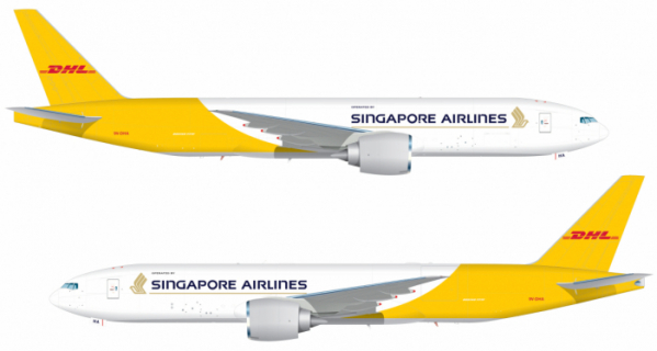 ▲DHL 익스프레스 싱가포르 항공과 파트너십 통해 ‘보잉777’ 화물기 도입 (사진제공=DHL 코리아)