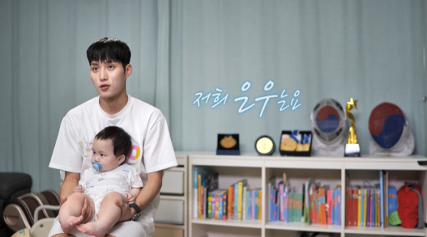 ▲'슈퍼맨이돌아왔다' 김준호 아들 은우(사진제공=KBS 2TV)